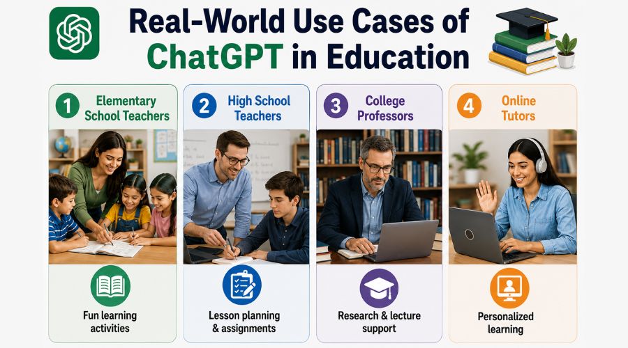 Real-World Use Cases of ChatGPT in Education