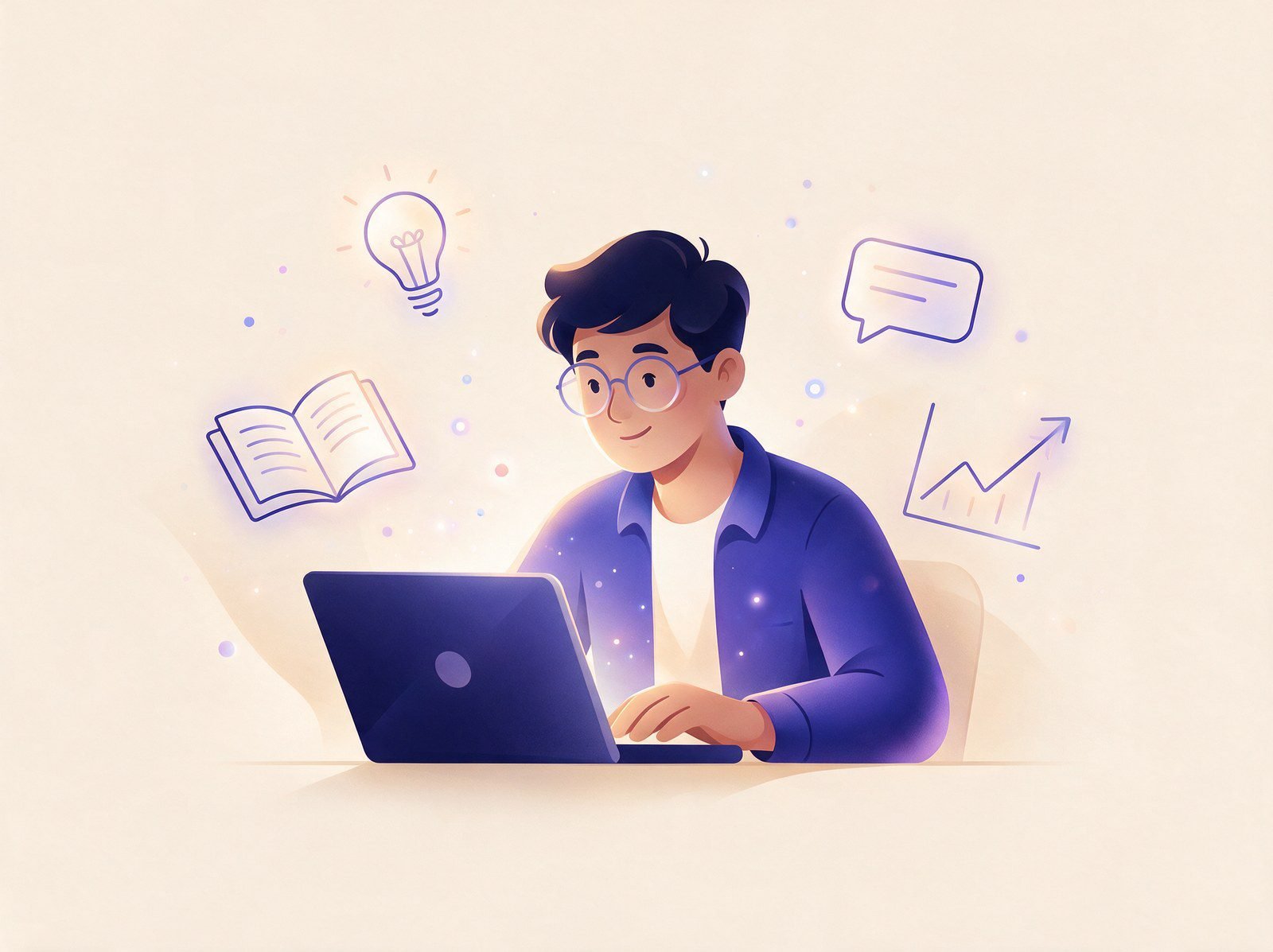 A student learning with AI — EdTech Vibe