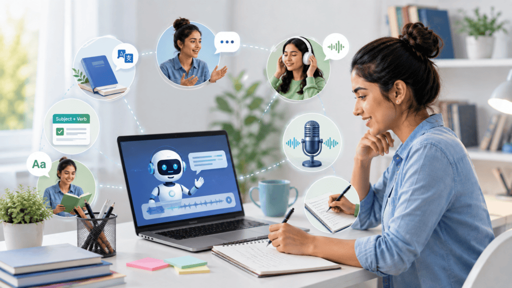 How to Learn English with AI Step by Step